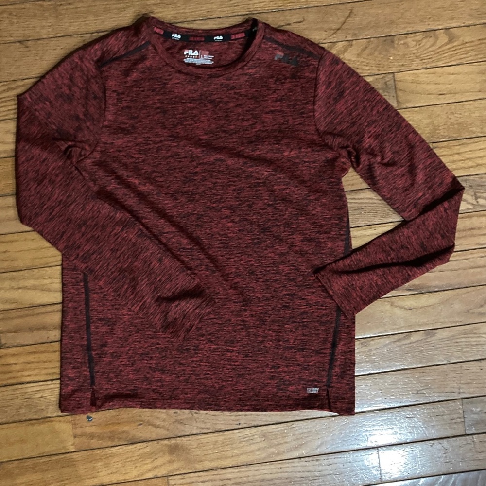 Fila long sleeve under armor. Youth L 14-16